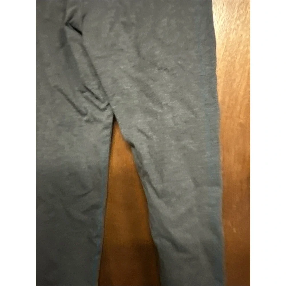 Gloria Vanderbilt Khaki Unltd Pants Woman 16 Grey Mid Rise Stretch Outdoor Work - Picture 9 of 16